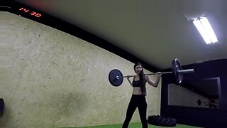 big ass fucking in gym