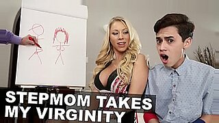 mom and son fucks while dad hone