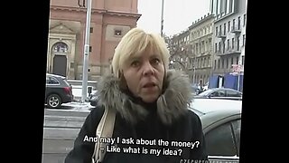 russian galina kabachok shows her hymen to get some money